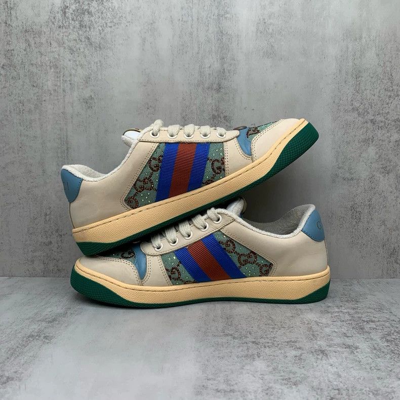 Gucci Gucci Rhinestone Dirty Sneakers Size 36 Size US 6 / IT 36 - 3 Thumbnail