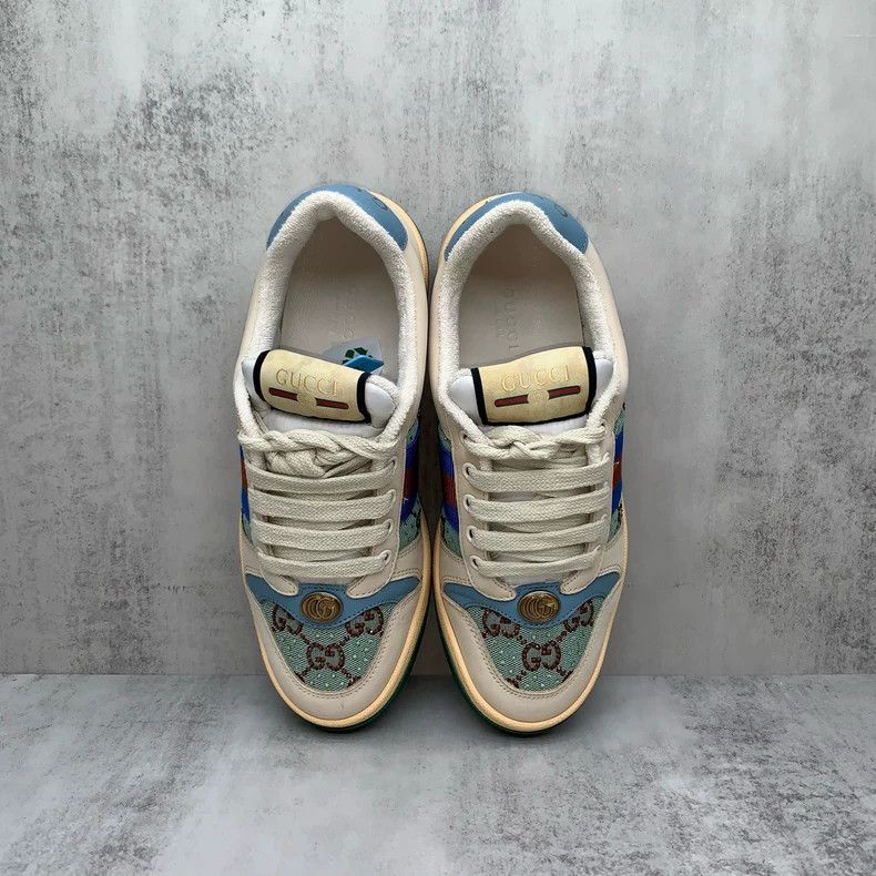 Gucci Gucci Rhinestone Dirty Sneakers Size 36 Size US 6 / IT 36 - 6 Thumbnail