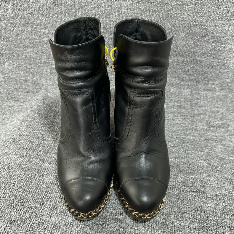 Chanel Chanel Thick Sole High Heels Size 38 Size US 8 / IT 38 - 4 Thumbnail