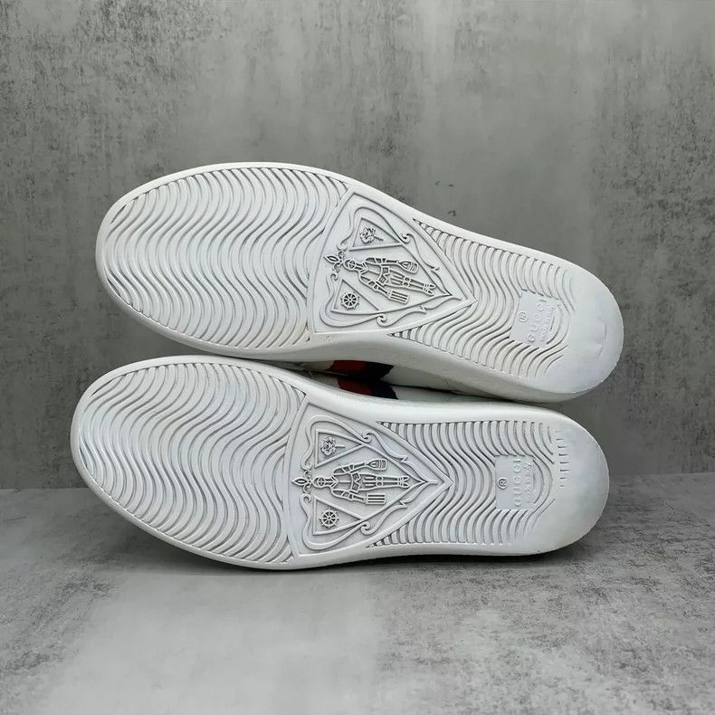 Gucci Gucci Bee Star Sneakers White Size 35 Size US 5 / IT 35 - 7 Thumbnail