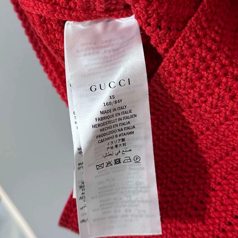 Gucci Red Embroidered Pocket Dress by Gucci Size XS / US 0-2 / IT 36-38 - 6 Thumbnail