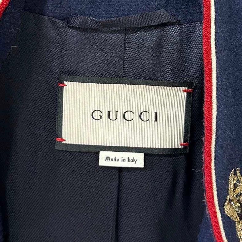 Gucci Classic Double G Button Bee Coat by Gucci Size S / US 4 / IT 40 - 5 Thumbnail