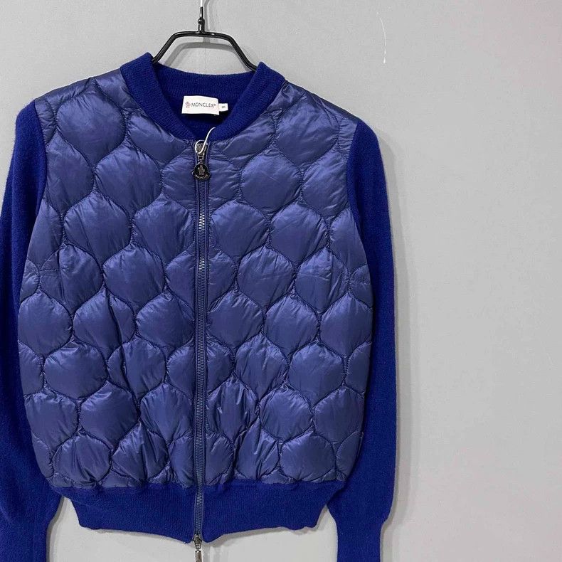Moncler Moncler Padded Knit Jacket Size S / US 4 / IT 40 - 2 Thumbnail