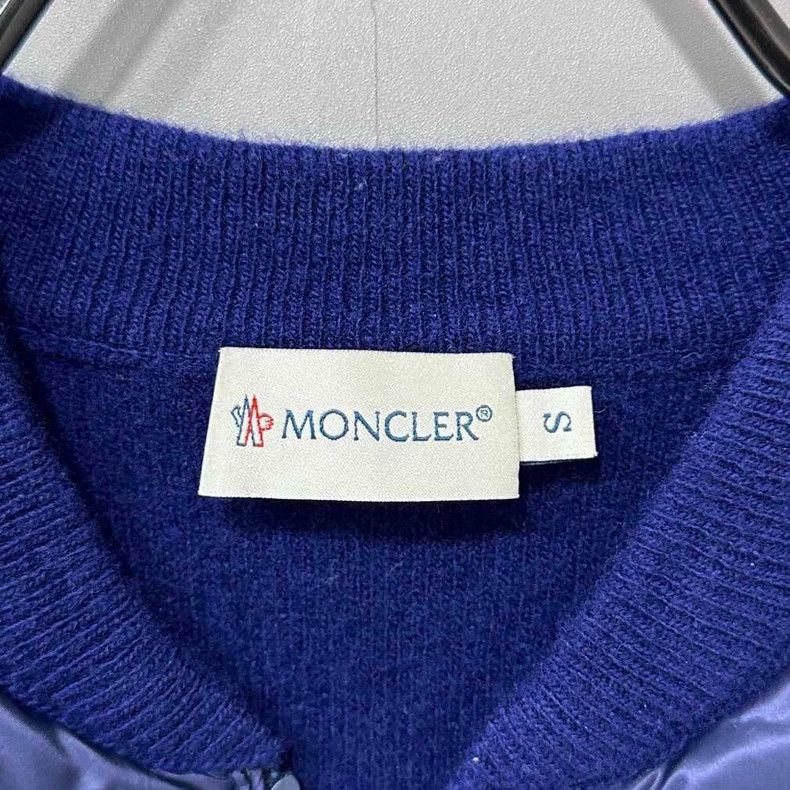 Moncler Moncler Padded Knit Jacket Size S / US 4 / IT 40 - 4 Thumbnail