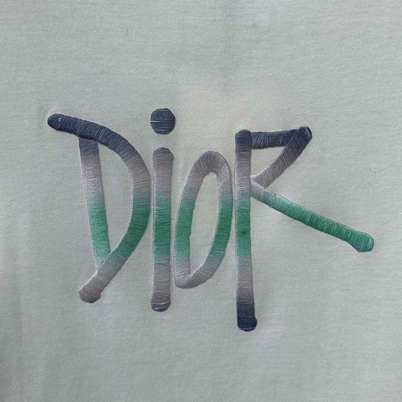 Stussy Stussy x Dior Classic Logo Short Sleeve T-Shirt Size S / US 4 / IT 40 - 3 Thumbnail