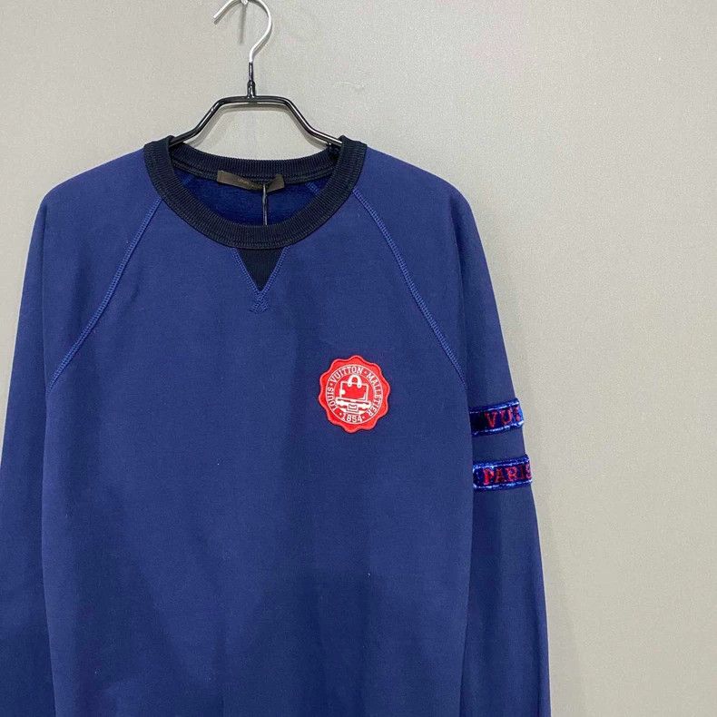 Louis Vuitton Blue Logo Sweatshirt by Louis Vuitton Size M / US 6-8 / IT 42-44 - 2 Thumbnail