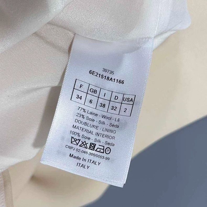 Dior Dior Sleeveless Wool Silk Top Size XS / US 0-2 / IT 36-38 - 5 Thumbnail