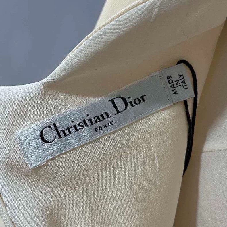 Dior Dior Sleeveless Wool Silk Top Size XS / US 0-2 / IT 36-38 - 3 Thumbnail