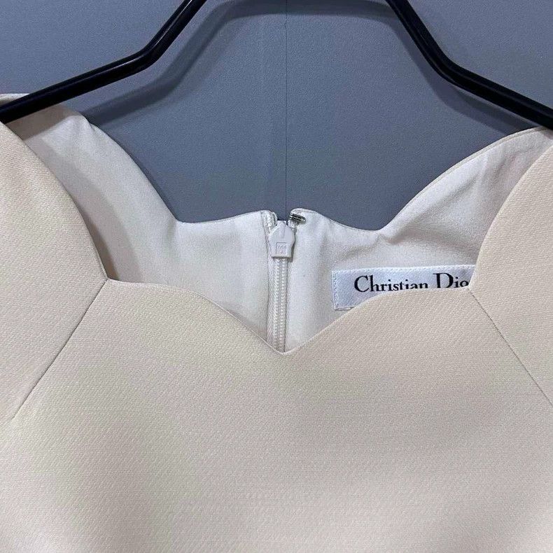 Dior Dior Sleeveless Wool Silk Top Size XS / US 0-2 / IT 36-38 - 4 Thumbnail