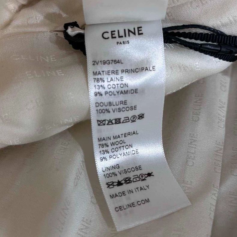 Celine Celine Full Print Wool Knit Double Label Jacket Size M / US 6-8 / IT 42-44 - 7 Thumbnail