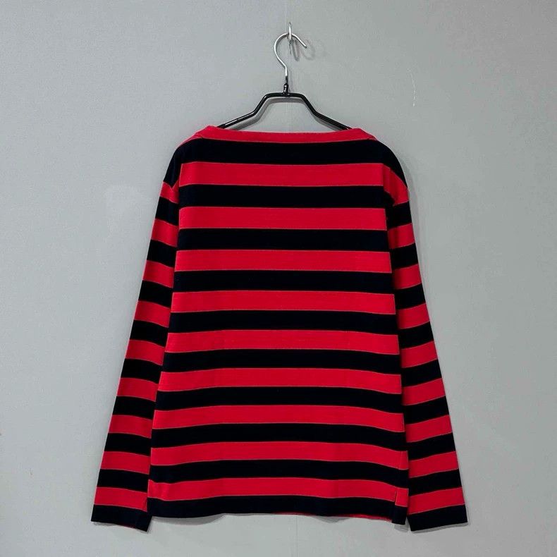 Gucci Red and Black Striped Embroidered Top Size M / US 6-8 / IT 42-44 - 4 Thumbnail