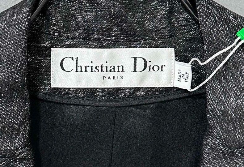 Dior Classic Black Silk Dior Coat Size XS / US 0-2 / IT 36-38 - 4 Thumbnail