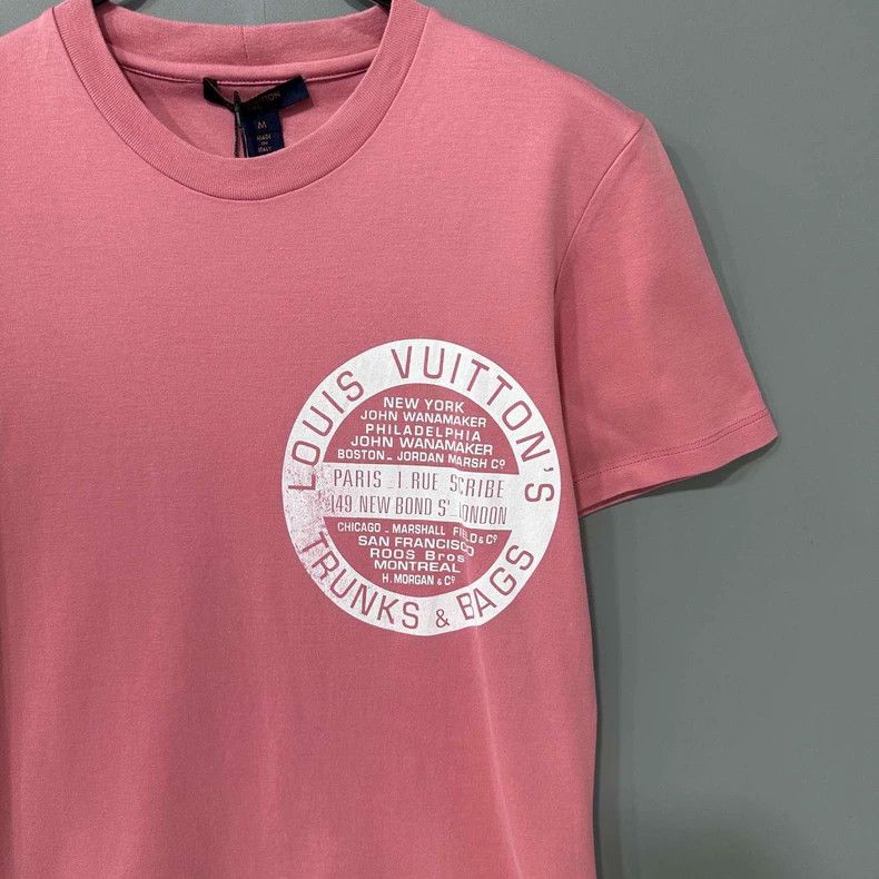 Louis Vuitton Pink Louis Vuitton Short Sleeve T-Shirt Size M / US 6-8 / IT 42-44 - 3 Thumbnail