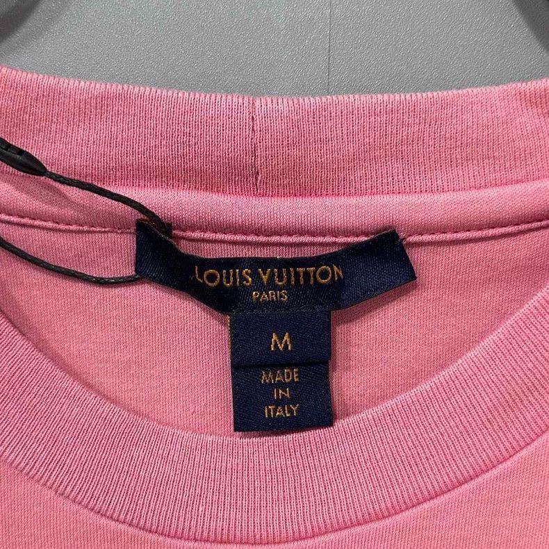 Louis Vuitton Pink Louis Vuitton Short Sleeve T-Shirt Size M / US 6-8 / IT 42-44 - 5 Thumbnail