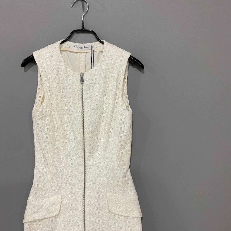 Dior Sleeveless Long Dress by Dior Size S / US 4 / IT 40 - 2 Thumbnail