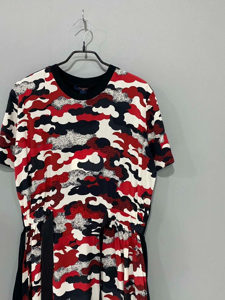 Louis Vuitton Louis Vuitton Cloud Pattern Dress Size L / US 10 / IT 46 - 2 Thumbnail