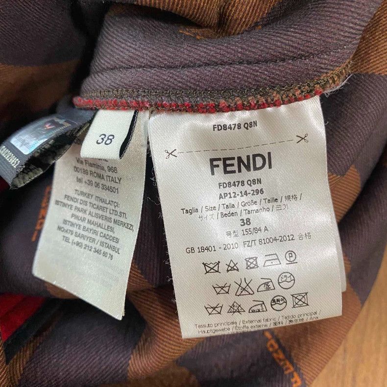 Fendi Red Sleeveless Dress by FENDI Size M / US 6-8 / IT 42-44 - 4 Thumbnail