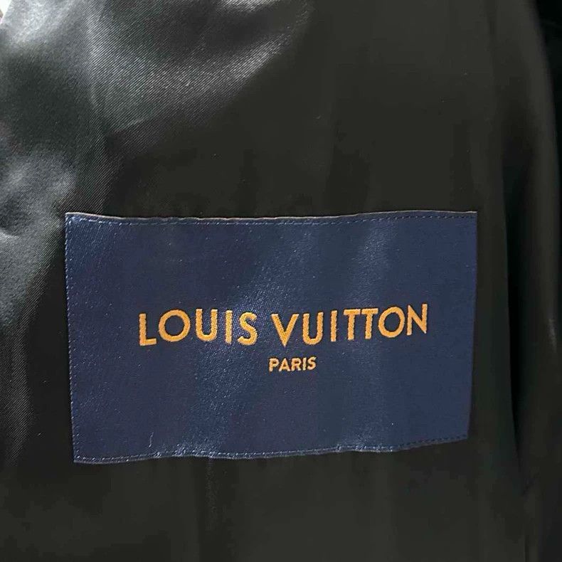 Louis Vuitton Floral Letter Logo Baseball Jacket Size XL / US 12-14 / IT 48-50 - 6 Thumbnail