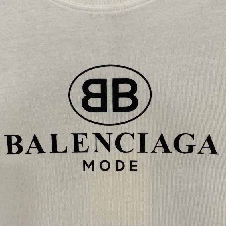 Balenciaga Short Sleeve Logo T-Shirt