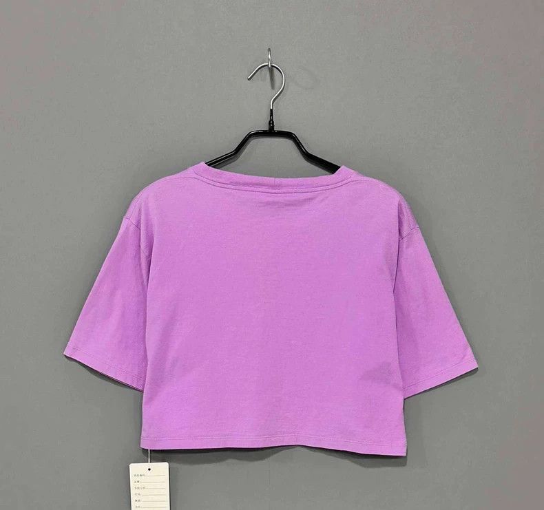 Celine Celine Logo Short Sleeve Crop Top Size XS / US 0-2 / IT 36-38 - 4 Thumbnail