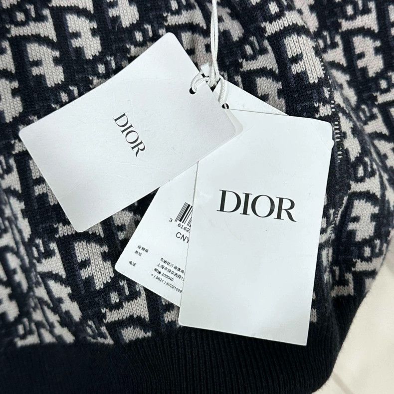 Dior Double-Sided Printed Cashmere Zip Hoodie Size S / US 4 / IT 40 - 9 Thumbnail