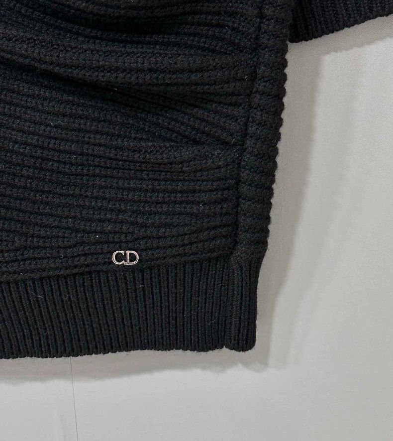 Dior CD Metal Knit Cashmere Sweater by Dior Size S / US 4 / IT 40 - 3 Thumbnail