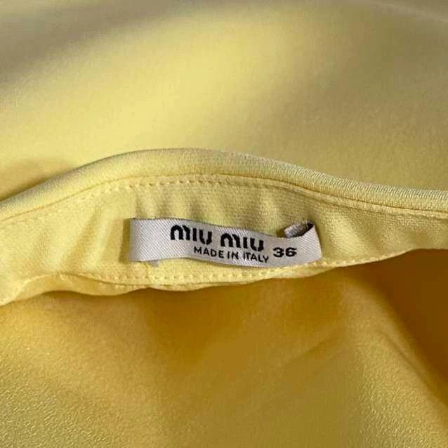 Miu Miu Backless Chain Design Strapless Dress Size S / US 4 / IT 40 - 5 Thumbnail