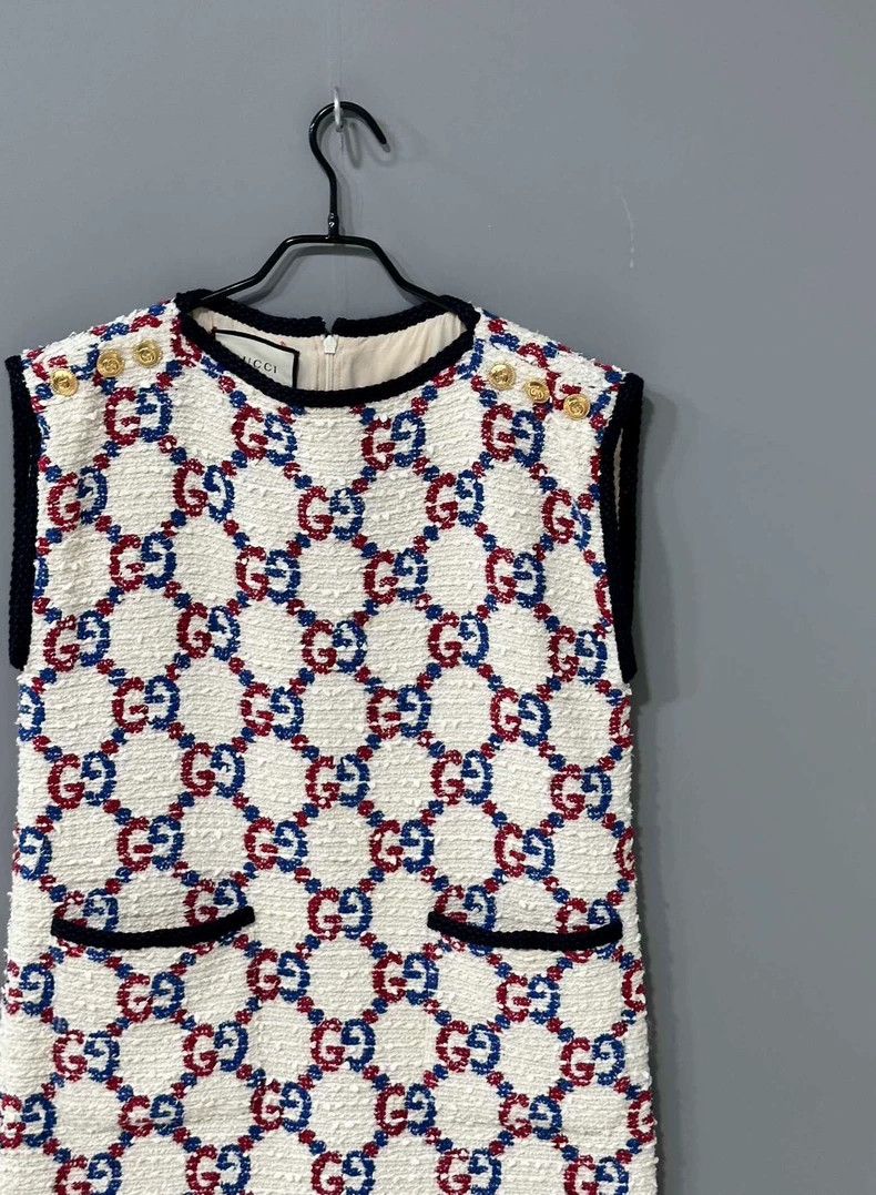 Gucci Gucci Floral Print Sleeveless Dress Size S / US 4 / IT 40 - 2 Thumbnail