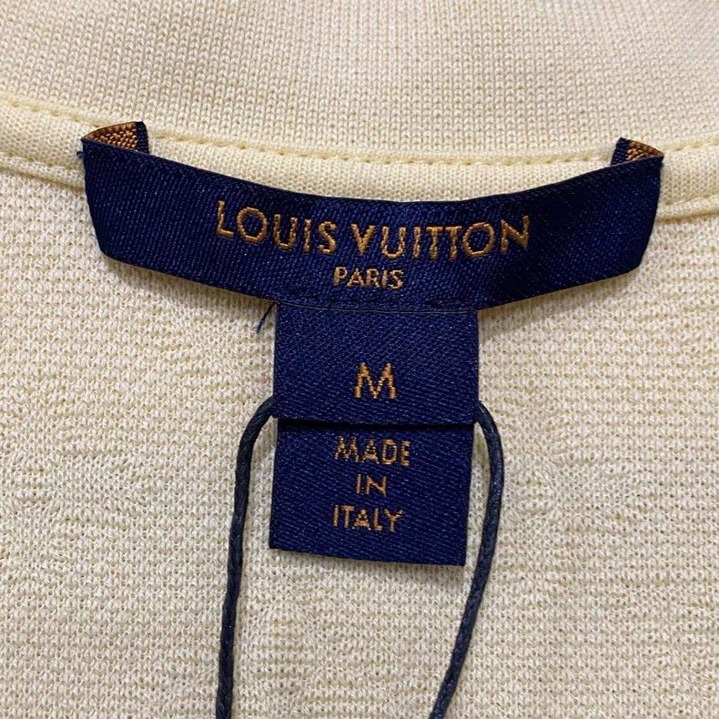 Louis Vuitton Yellow Short Sleeve Knitted Dress by Louis Vuitton Size M / US 6-8 / IT 42-44 - 4 Thumbnail