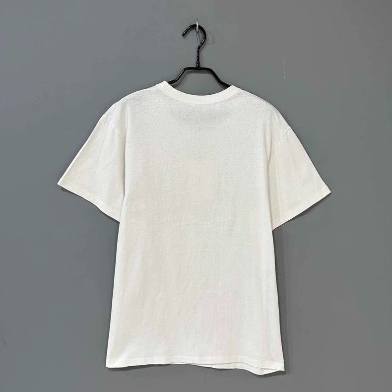 Gucci White Short Sleeve Gucci Cat Logo Tee Size XS / US 0-2 / IT 36-38 - 4 Thumbnail