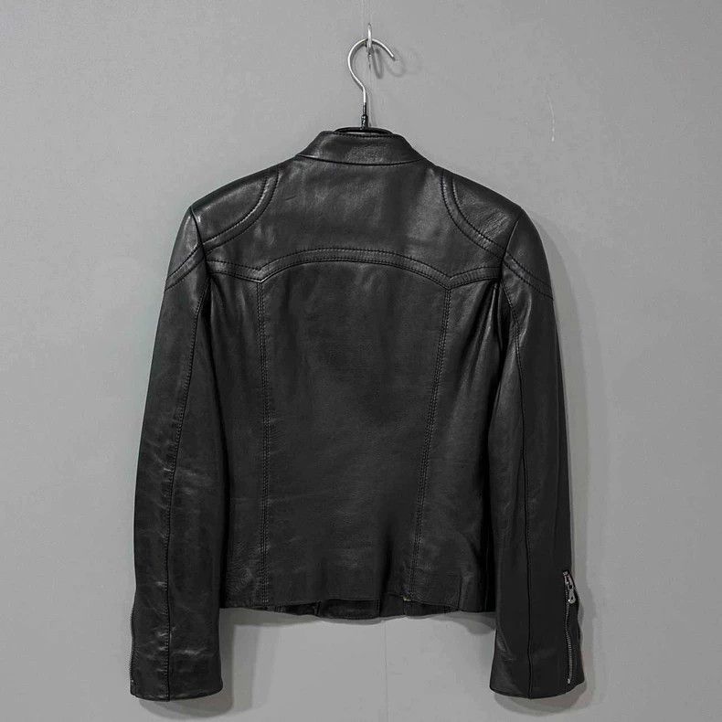 Dolce & Gabbana Dolce & Gabbana Black Leather Jacket Size S / US 4 / IT 40 - 3 Thumbnail