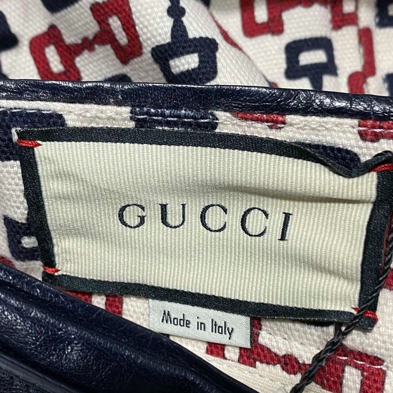 Gucci Gucci Printed Half Skirt with Leather Trim Size 36" / US 14 / IT 50 - 4 Thumbnail