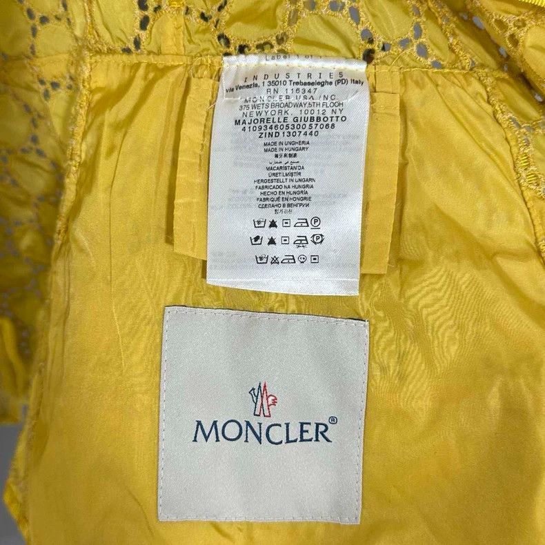 Moncler Yellow Polka Dot Design Top by Moncler Size XXS / US 00 / IT 34 - 5 Thumbnail