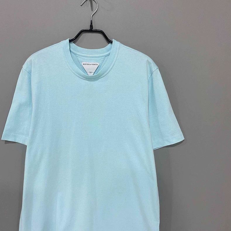 Bottega Veneta Classic Sky Blue Short Sleeve Bottega Veneta Tee Size M / US 6-8 / IT 42-44 - 2 Thumbnail