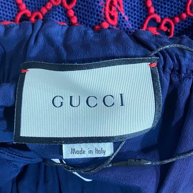 Gucci Double Layer Pattern Lace Shorts GUCCI Size 40" / US 18 - 4 Thumbnail