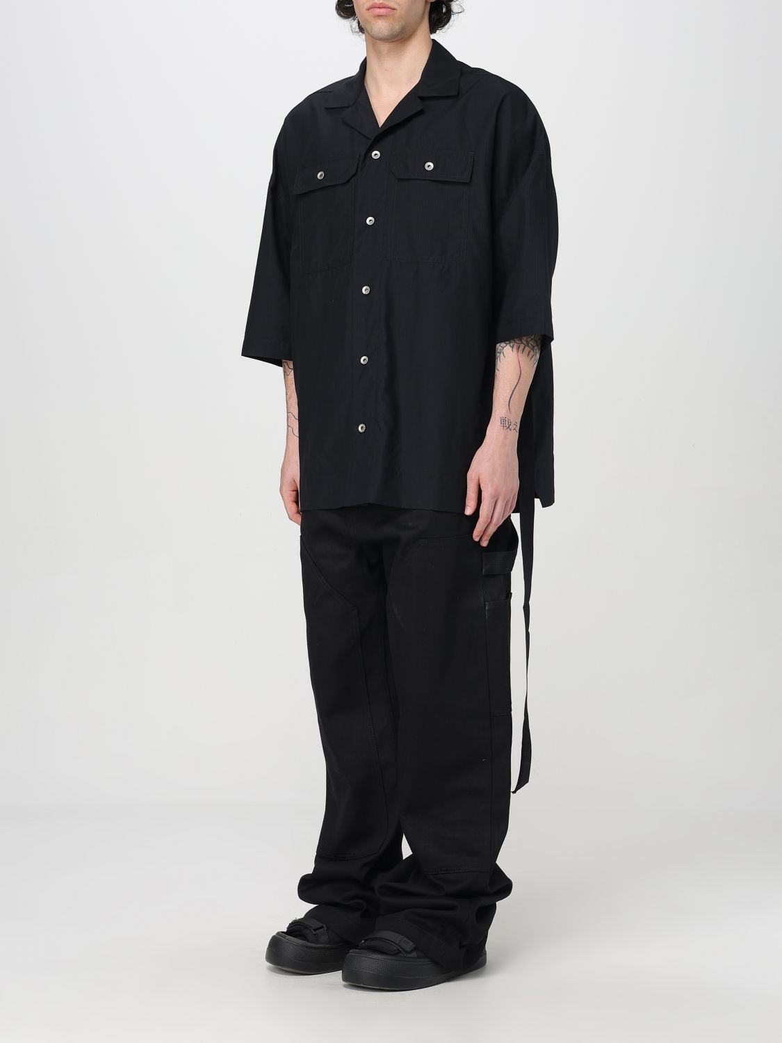 Rick Owens Drkshdw Rick Owens Drkshdw Shirt Men Black Size US S / EU 44-46 / 1 - 3 Thumbnail
