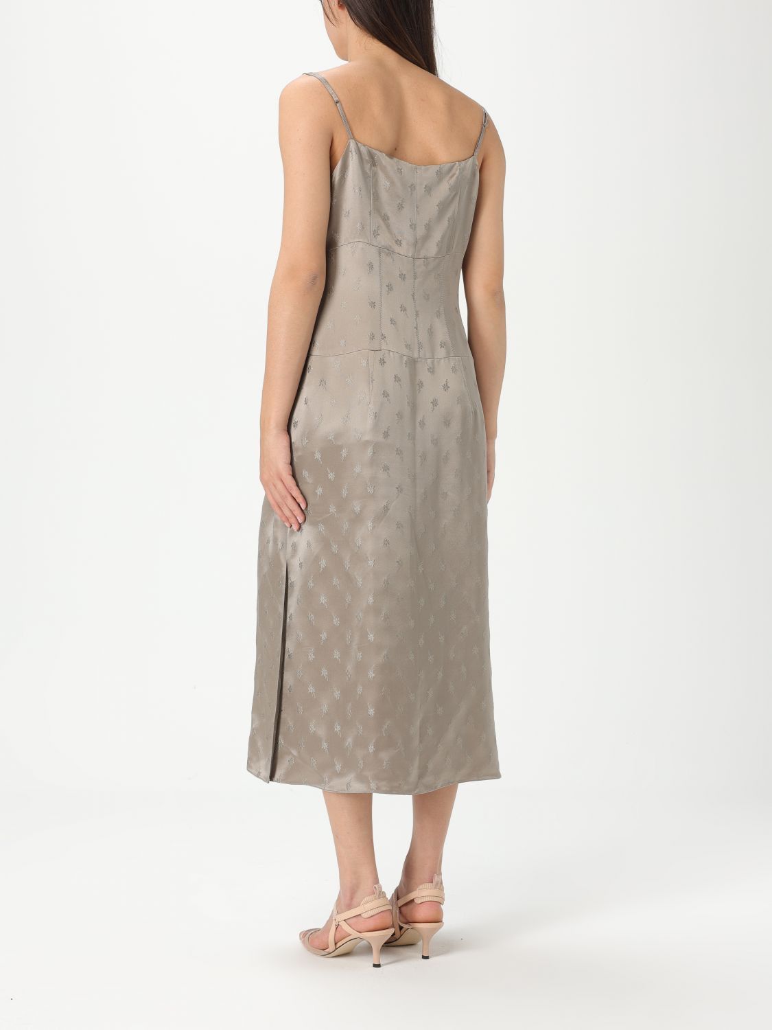 Fendi Fendi Dress Woman Beige Size M / US 6-8 / IT 42-44 - 2 Thumbnail