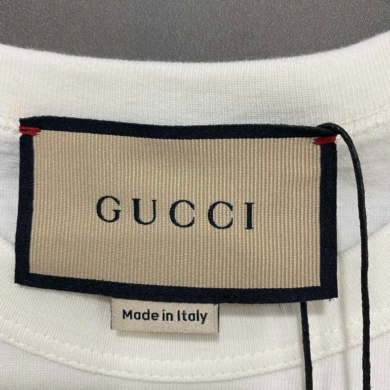 Gucci GUCCI Logo Short Sleeve T-Shirt Size L / US 10 / IT 46 - 5 Thumbnail