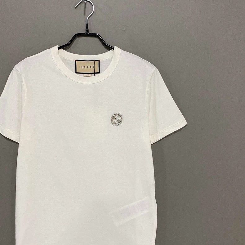 Gucci GUCCI Logo Short Sleeve T-Shirt Size L / US 10 / IT 46 - 2 Thumbnail