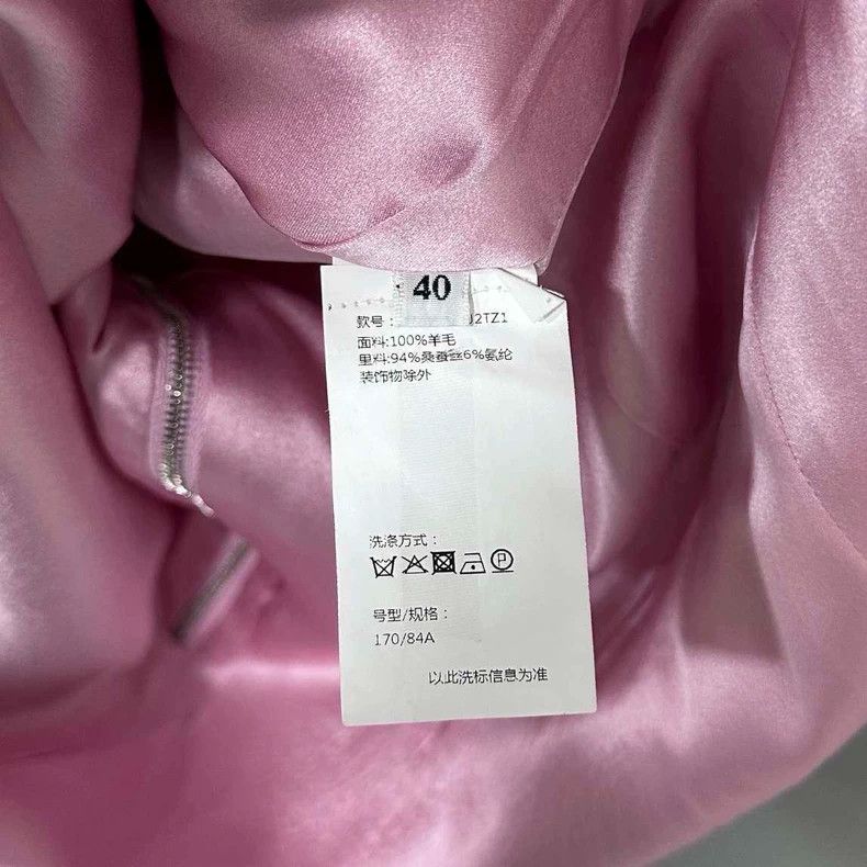 Dolce & Gabbana Pink Silk Dress with Flower Buttons Size M / US 6-8 / IT 42-44 - 6 Thumbnail