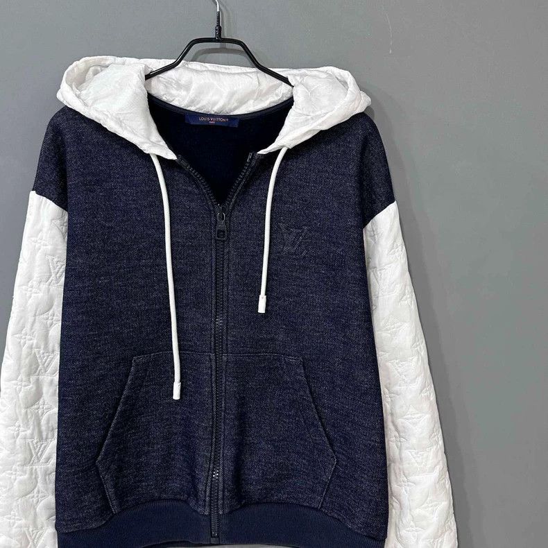 Louis Vuitton Louis Vuitton Hooded Zip Jacket Size L / US 10 / IT 46 - 2 Thumbnail