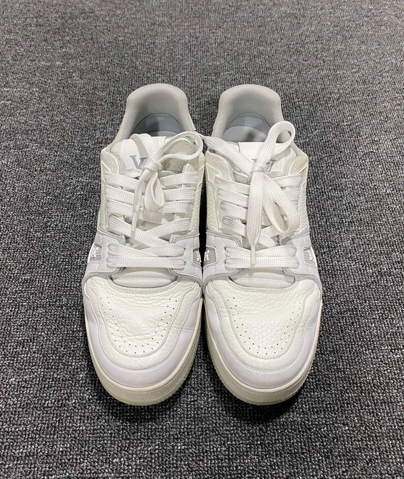 Louis Vuitton White Louis Vuitton Trainer Sneakers Size US 9 / IT 39 - 4 Thumbnail