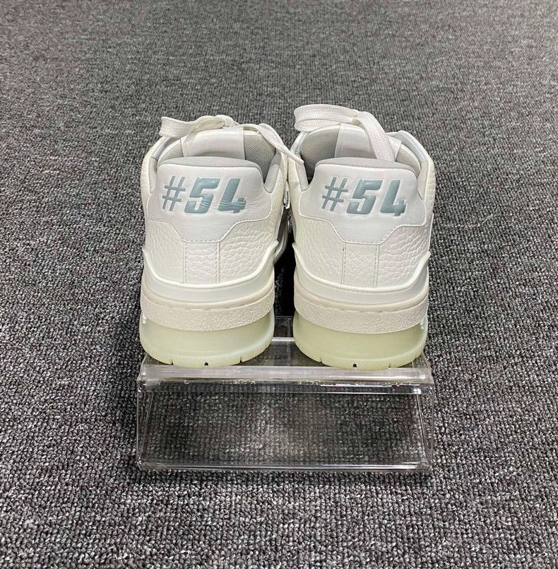 Louis Vuitton White Louis Vuitton Trainer Sneakers Size US 9 / IT 39 - 5 Thumbnail