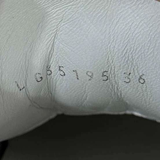 Chanel Black and White Faux Fur Sneakers Size US 6 / IT 36 - 7 Thumbnail