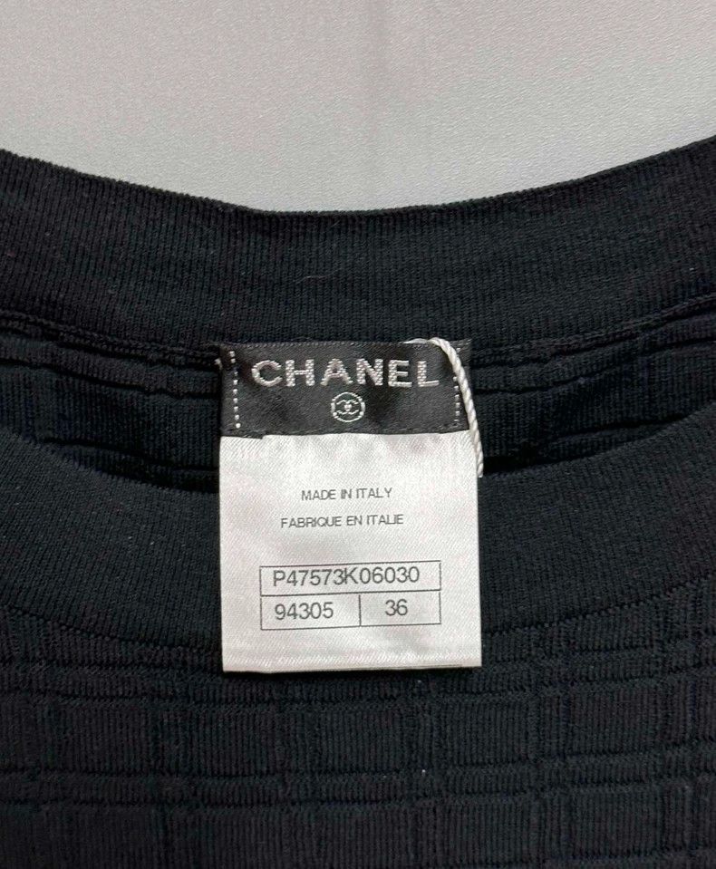 Chanel Black Chanel Dress Size 36 with Pockets Size S / US 4 / IT 40 - 5 Thumbnail