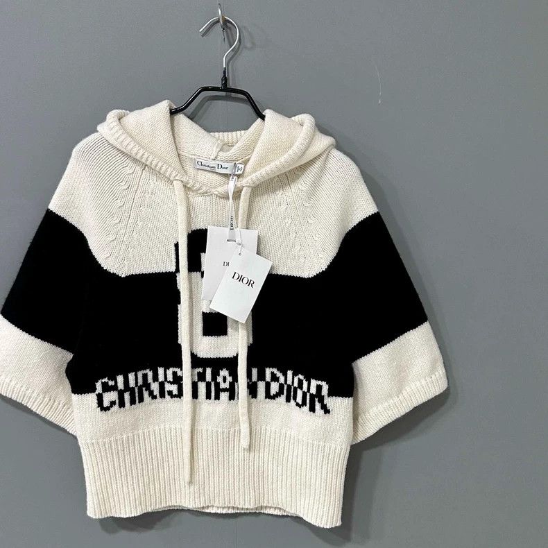 Dior Classic Color Block Cashmere Sweater Dior Size M / US 6-8 / IT 42-44 - 2 Thumbnail