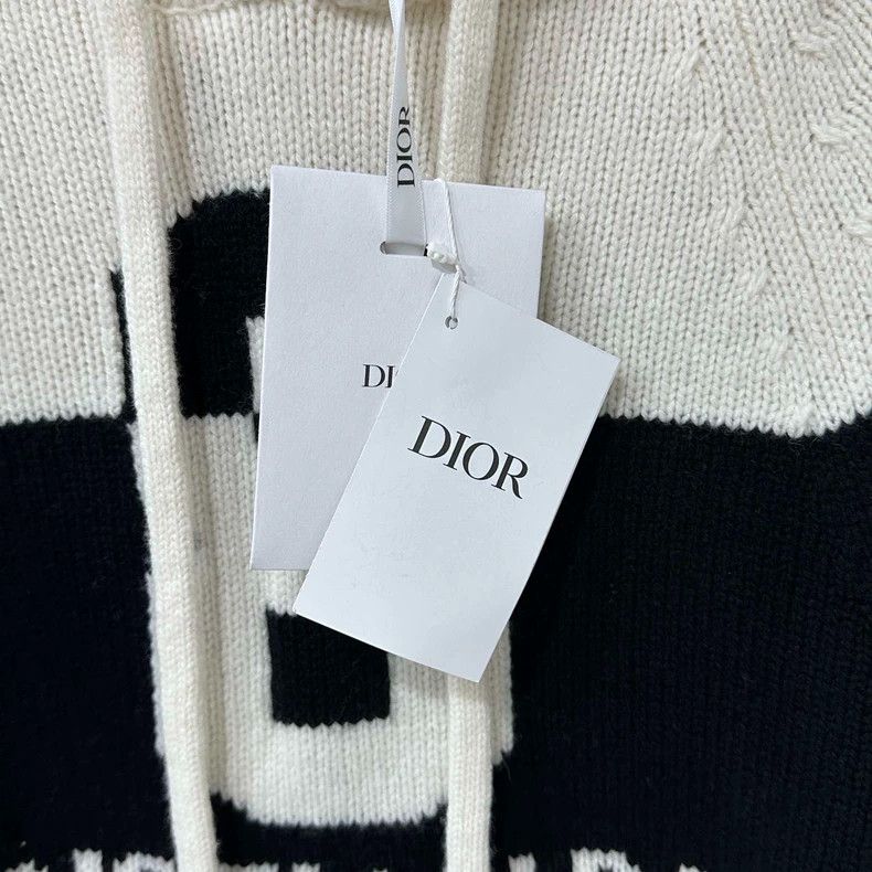 Dior Classic Color Block Cashmere Sweater Dior Size M / US 6-8 / IT 42-44 - 5 Thumbnail