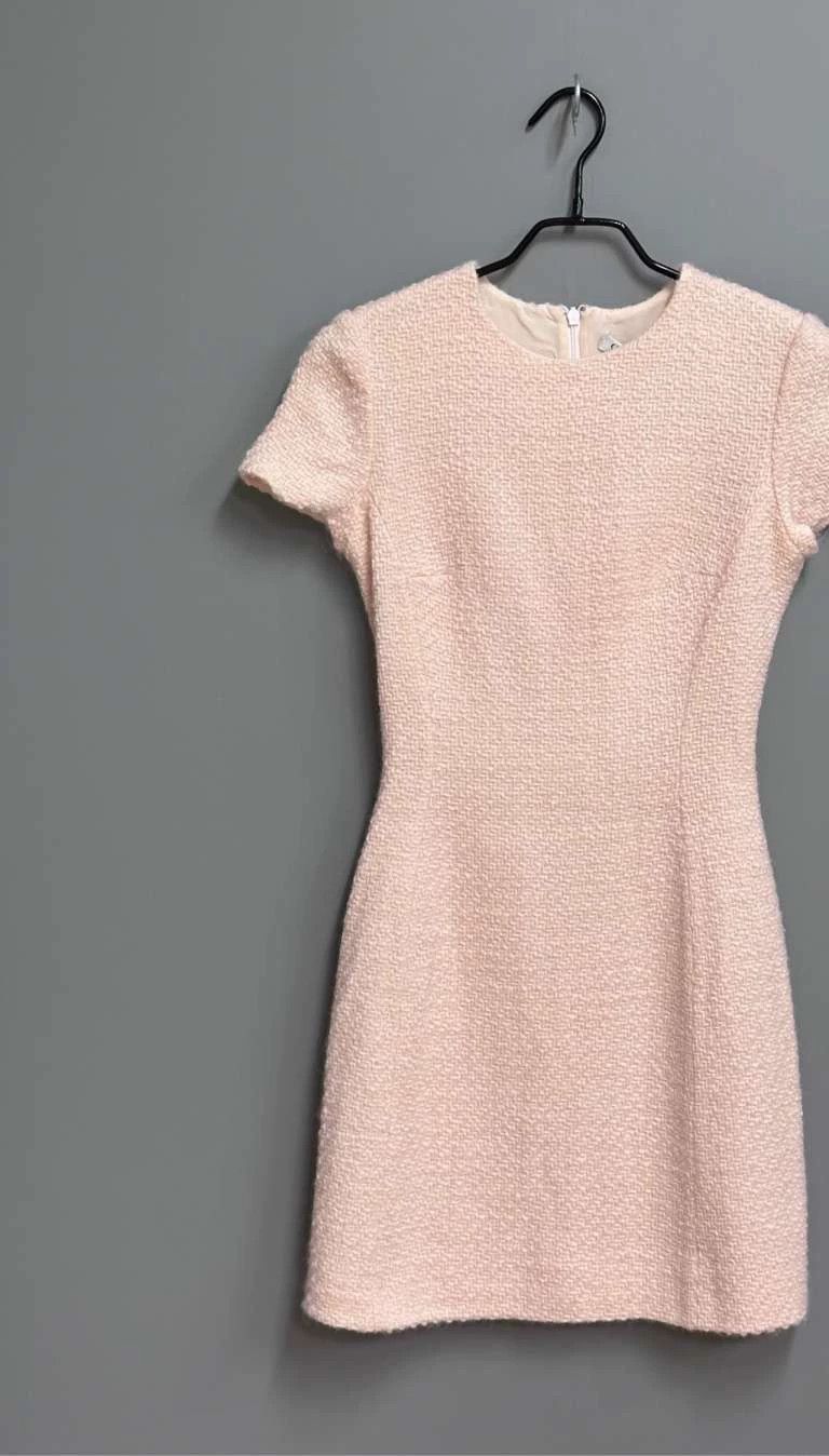 Dior Pink Handwoven Dress by Dior Size XS / US 0-2 / IT 36-38 - 2 Thumbnail