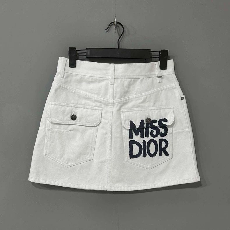 Dior Dior Miss Dior Series Denim Shorts Size 34" / US 12 / IT 48 - 4 Thumbnail