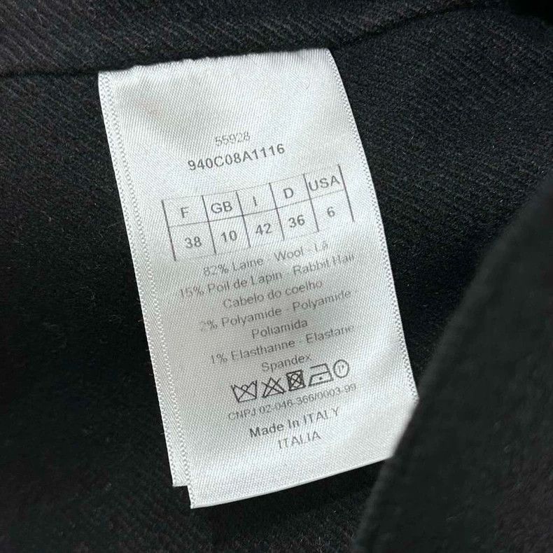 Dior Double-breasted Collar Coat by Dior Size M / US 6-8 / IT 42-44 - 5 Thumbnail